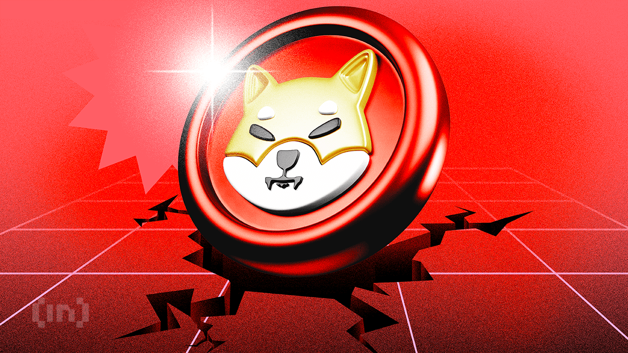 Her er grunnen til at Shiba Inu (SHIB)-kursen snart kan falle med 23 %.
