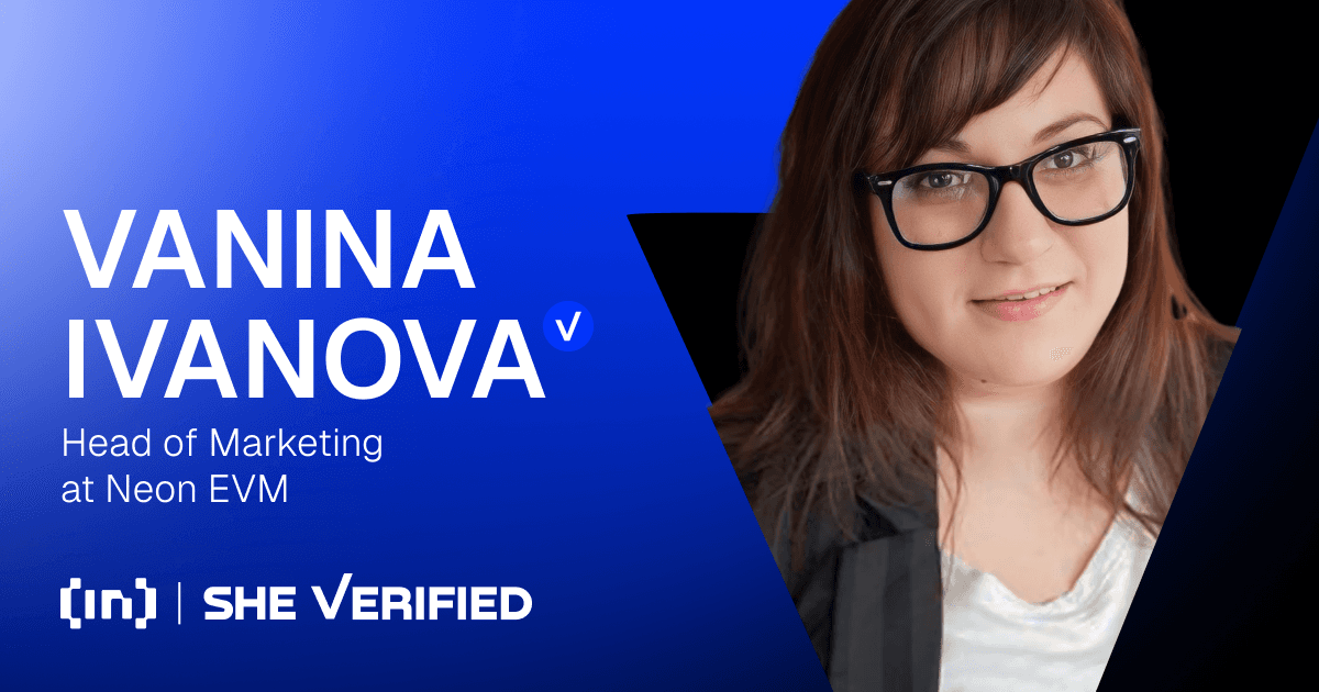 Eksklusivt SheVerified: Vanina Ivanova, markedsføringssjef i Neon EVM, om å øke kvinners engasjement i krypto