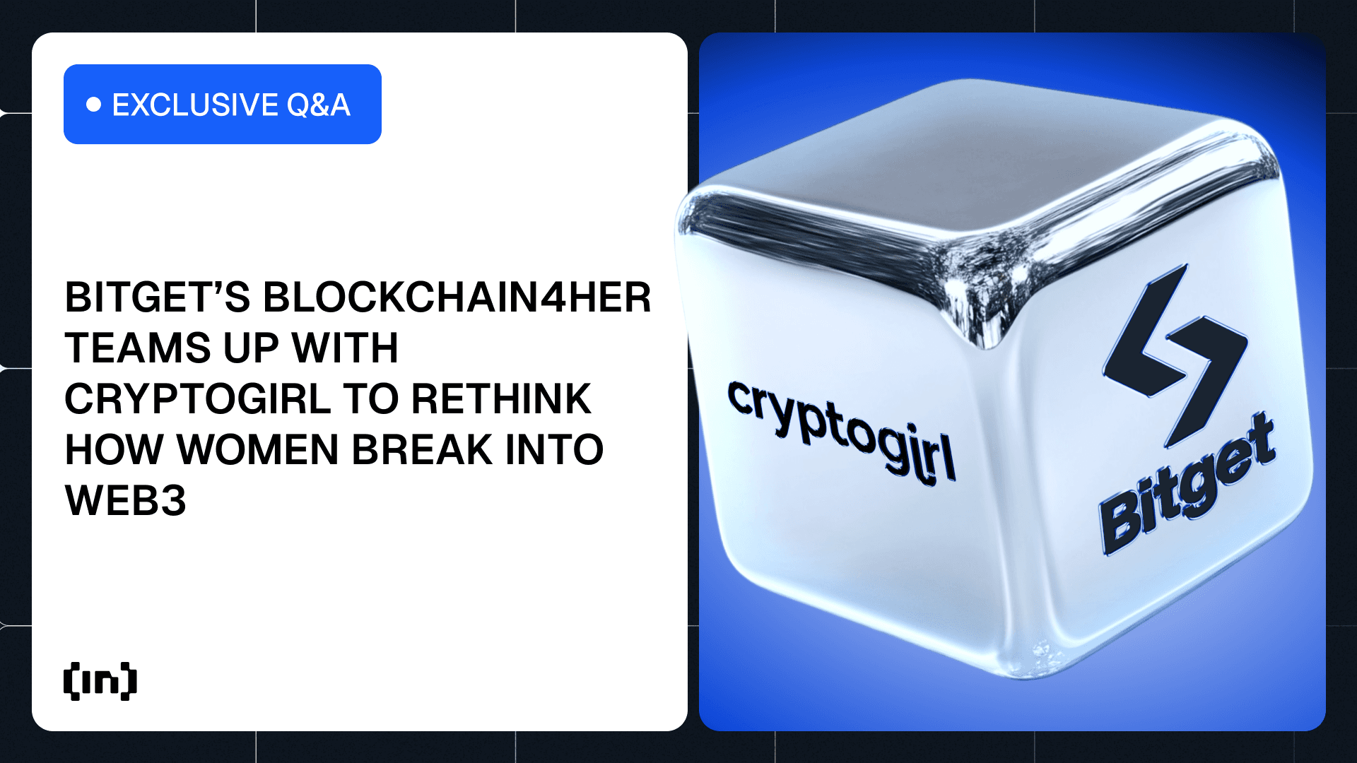 Bitget&#8217;s Blockchain4Her og Cryptogirl tenker nytt om hvordan kvinner bryter inn i Web3
