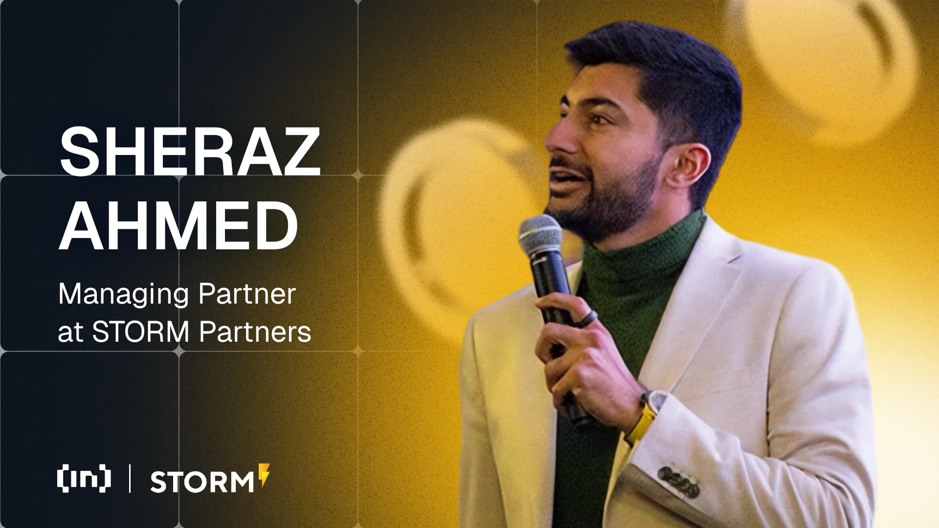 Sheraz Ahmed fra Storm Partners snakker om krypto, AI og fremtiden for finans