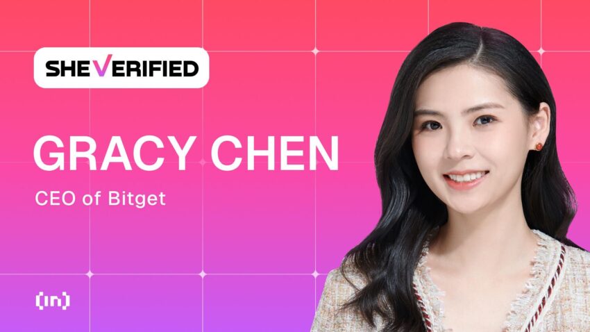 SheVerified: Gracie Chen, CEO i Bitget, bryter barrierer og leder kryptoens fremtid