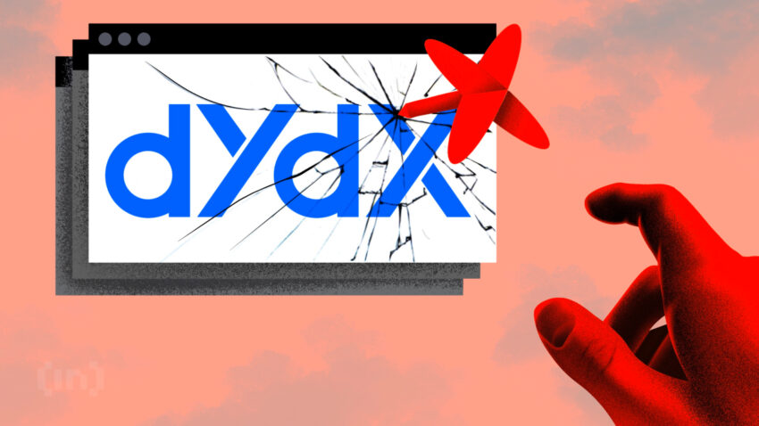 dYdX kutter 35 % av kjernestaben midt i stupte TVL