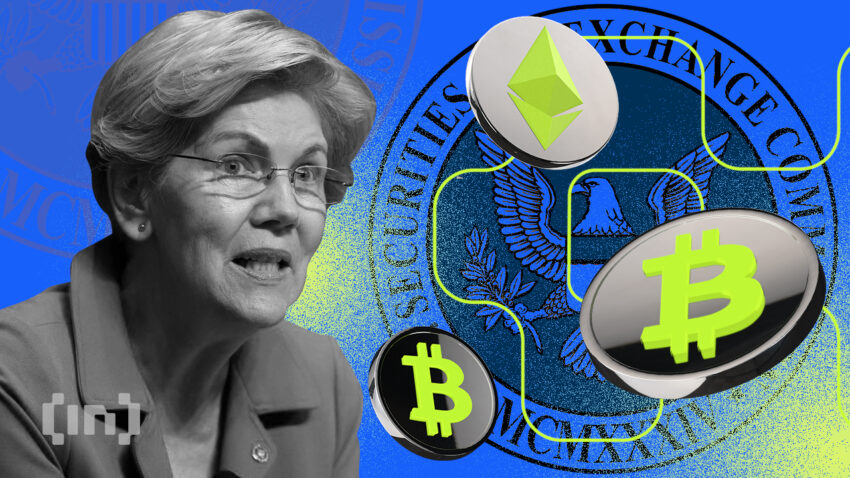 Senator Elizabeth Warren modererer sin aggressive anti-krypto holdning