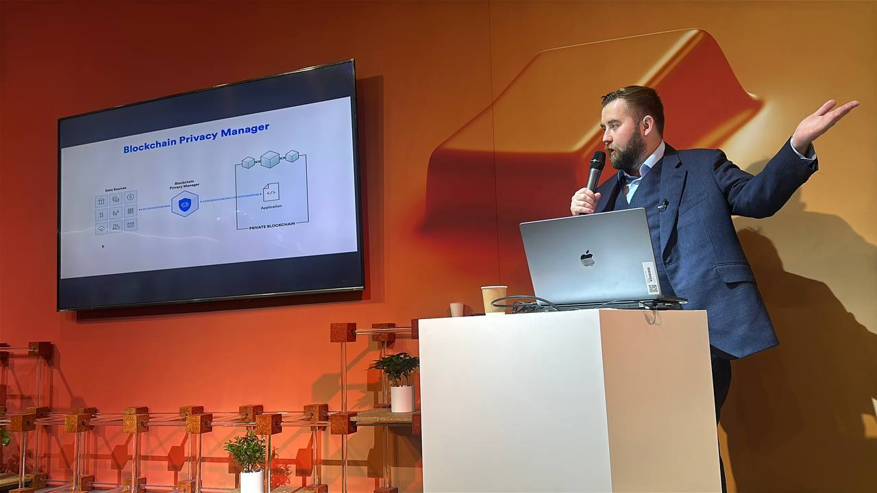 Chainlinks Sergey Nazarov på Sibos-konferansen